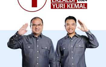 Dapat Nomor Urut 1, Erzaldi-Yuri Optimis Raih Suara Terbanyak di Pilkada 2024