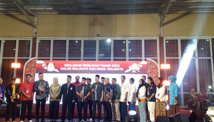 KPU Kota Pangkalpinang Gelar Deklarasi Kampanye Damai Pilkada 2024