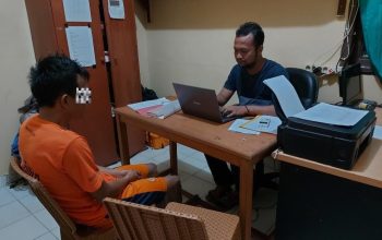 Lagi Tidur Pulas, Pencuri Mesin Robin di Desa Bencah Dicokok Polisi