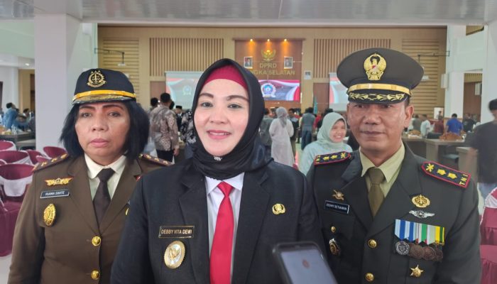 Debby Ajak 30 Anggota DPRD Basel yang Baru Bersinergi Bangun Basel