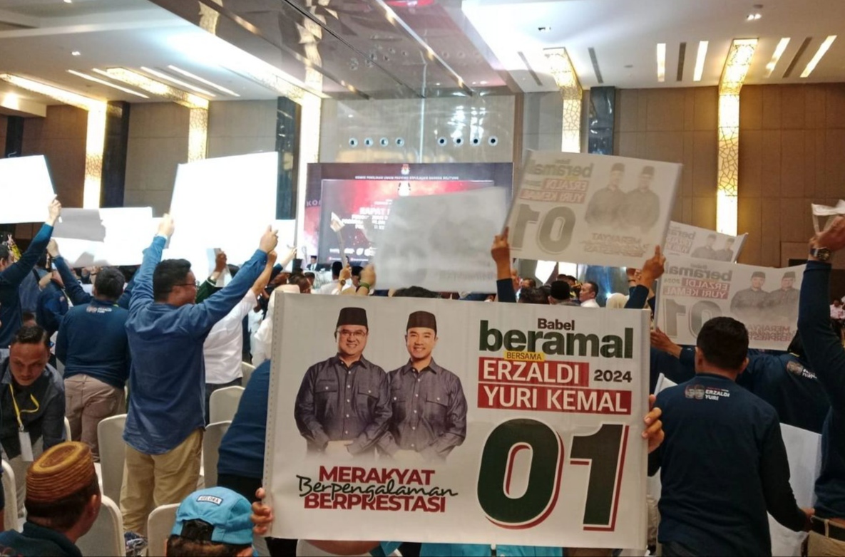 Partai Gelora Optimis Menangkan Erzaldi-Yuri di Pilkada 2024