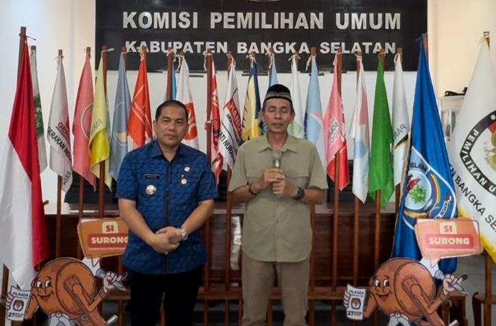 Pjs Bupati Basel, Elfin Elyas Kunjungi Kantor KPU dan Bawaslu