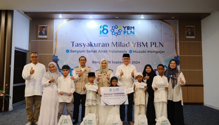 YBM PLN Babel Salurkan Ratusan Paket Bantuan untuk Anak Disabilitas dan Stunting