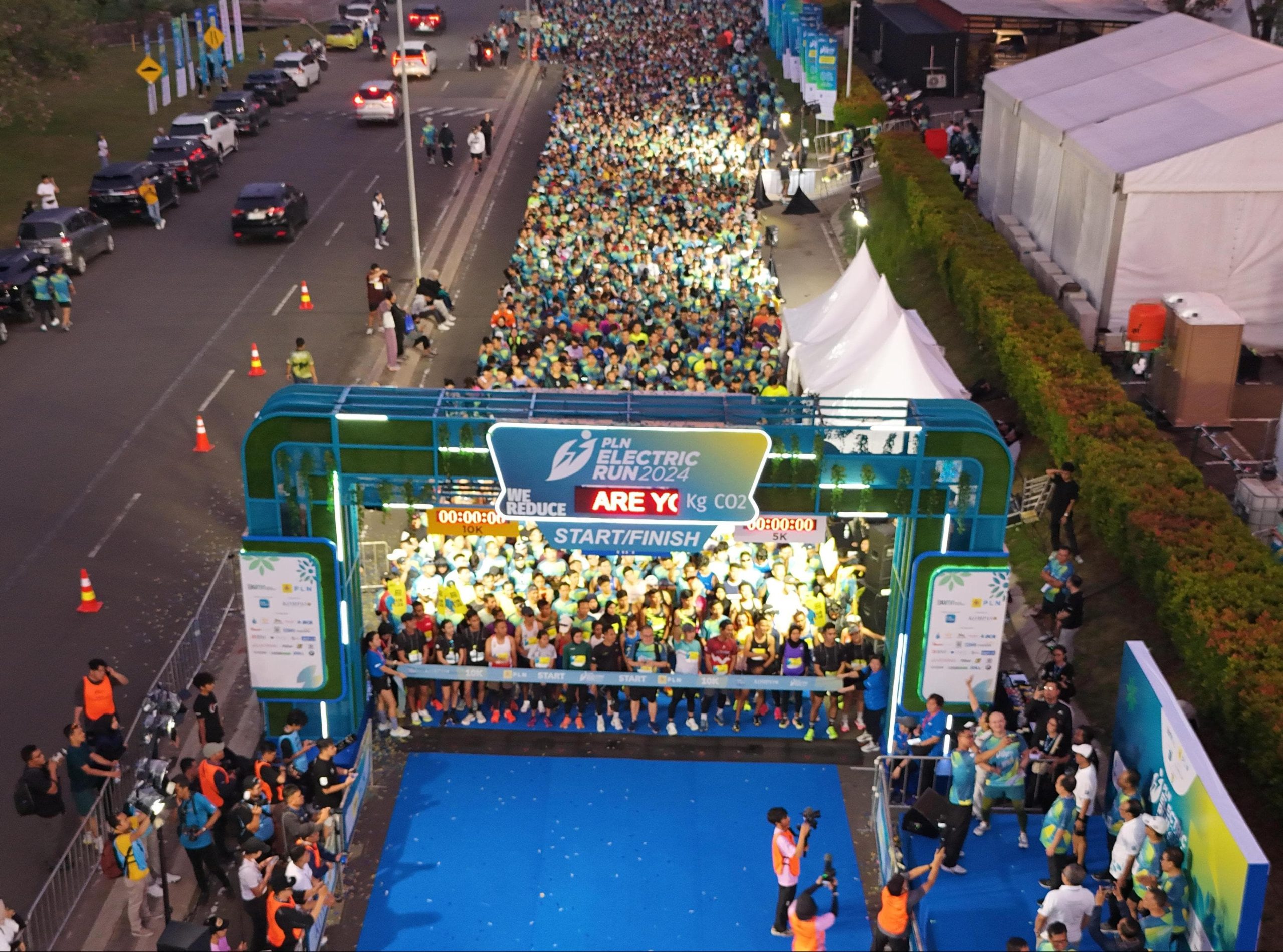 Ajang PLN Electric Run 2024 Sukses Digelar