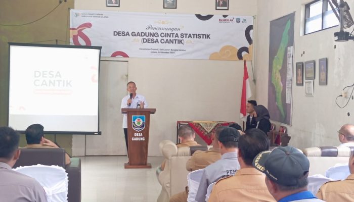 BPS Bangka Selatan Tetapkan Desa Gadung Sebagai Desa Cantik