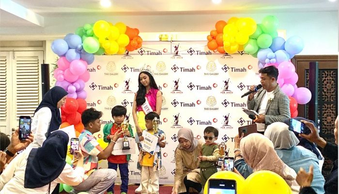 PT Timah dan TINS Gallery Gelar Lomba Mewarnai dan Fashion Show Anak 