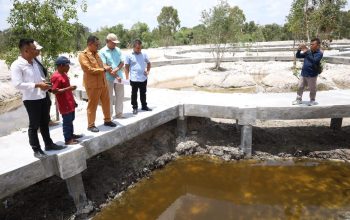 Budi Utama Tinjau Pembangunan Long Segmen dan Broadwalk di Kawasan Pasir Padi