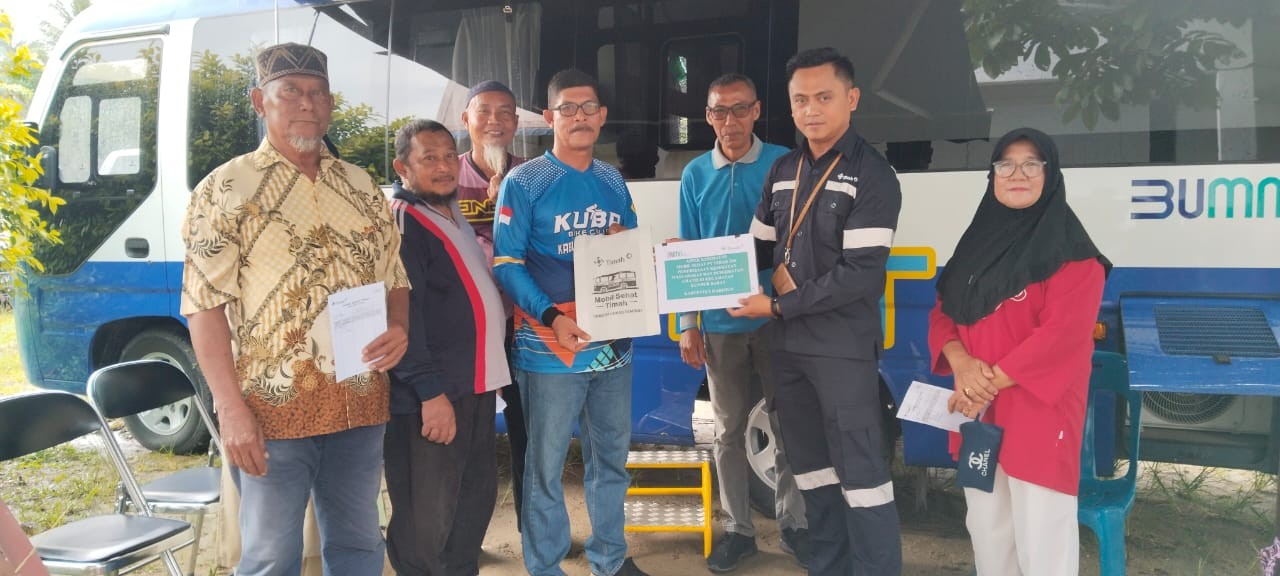 Mobil Sehat PT Timah Berikan Layanan Kesehatan Gratis di HUT Kabupaten Karimun