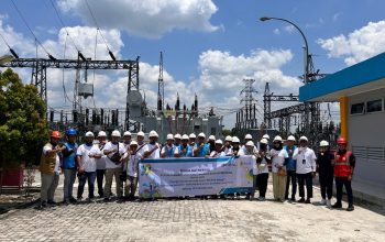 PLN Ajak Wartawan Kunjungi Gardu Induk di Pulau Belitung