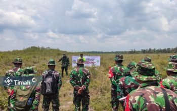 PT TAM dan Korem 045 Gaya Tanam 66.000 Pohon di Kawasan Gunung Sepang