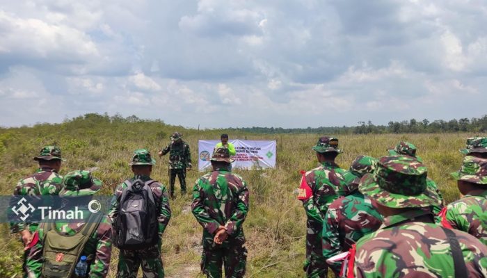 PT TAM dan Korem 045 Gaya Tanam 66.000 Pohon di Kawasan Gunung Sepang