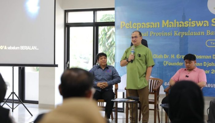 Rosman Djohan Institut Genjot Program Kuliah Gratis untuk Pemuda Babel, Fokus Bangun Potensi Desa