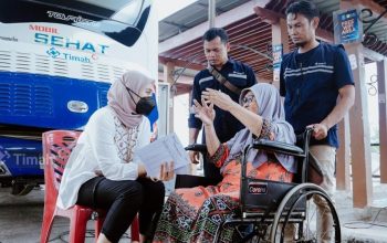 Mobil Sehat PT Timah Gencar Berikan Pelayanan Kesehatan Bagi Warga