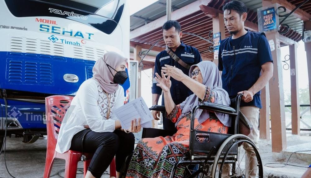 Mobil Sehat PT Timah Gencar Berikan Pelayanan Kesehatan Bagi Warga