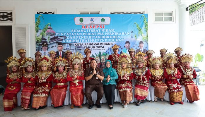 Berbalut Adat Bangka, 10 Pasangan Jalani Sidang Isbat Nikah di Pangkalpinang