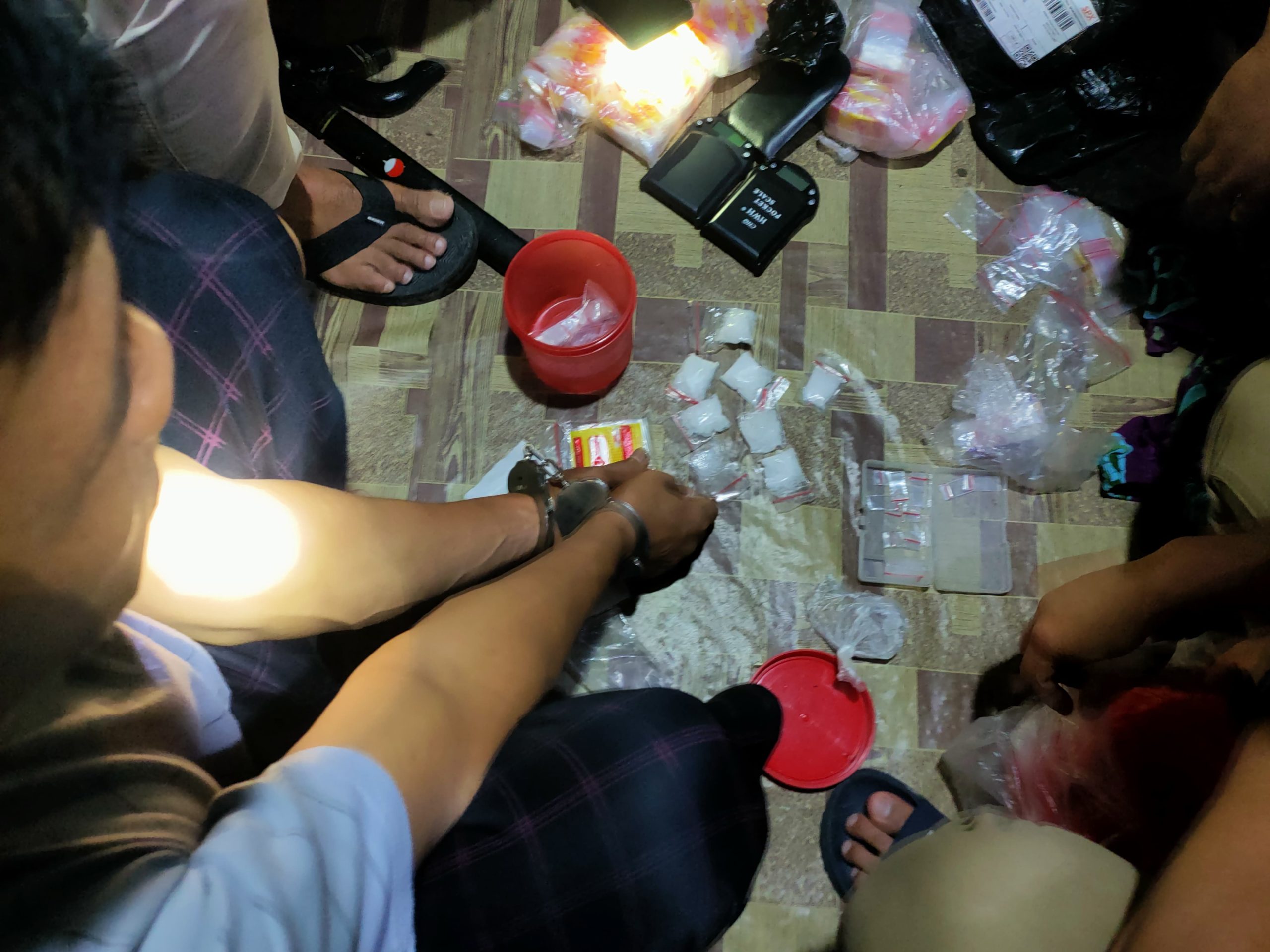 Simpang Rimba Darurat Narkoba, Polda Babel Amankan 3 Pengedar bersama Puluhan Paket Sabu