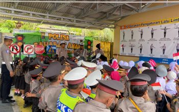 Polisi Sahabat Anak, Edukasi Lalu Lintas Sejak Dini