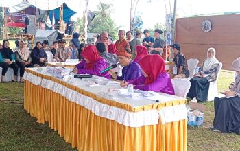 Jelang Pencoblosan, KPU Bangka Selatan Gelar Simulasi Pemungutan Suara di Desa Payung