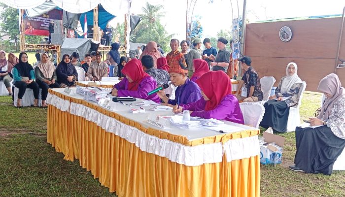 Jelang Pencoblosan, KPU Bangka Selatan Gelar Simulasi Pemungutan Suara di Desa Payung