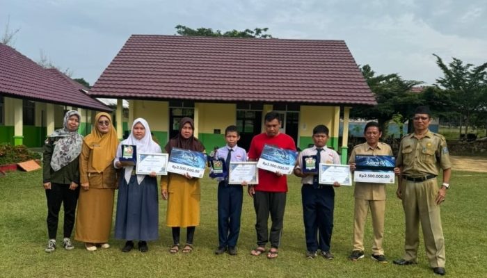 SMPN 2 Simpangkatis Sukses Raih Tiga Penghargaan di FTBI Babel 2024