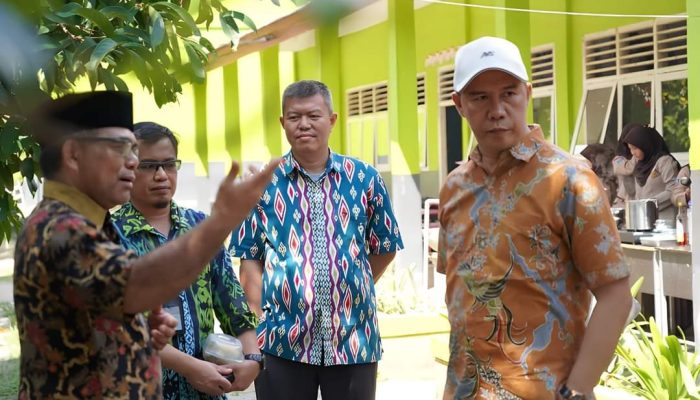 Eddy Iskandar Tinjau SMA Negeri 2 Pangkalpinang