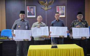 Pj Gubernur Babel dan DPRD Teken MoU KUA-PPAS APBD 2025