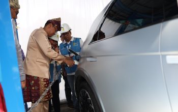 Sugito Resmikan SPKLU Pertama di Lingkungan Pemprov Babel, Langkah Awal Menuju NZE 2060