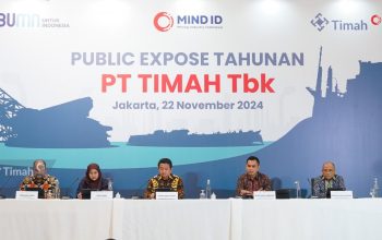 PT Timah Tbk Catat Peningkatan Kinerja pada Public Expose 2024