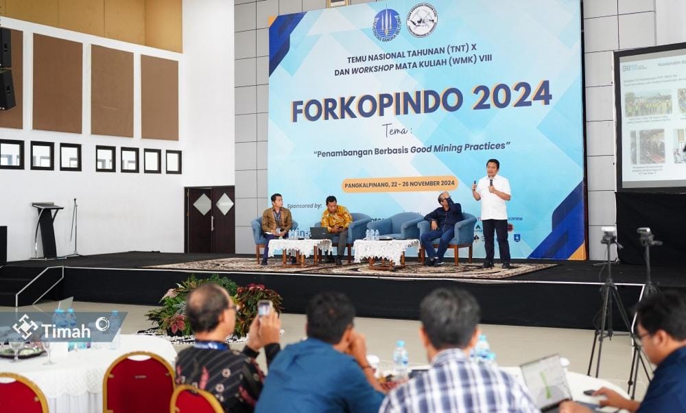 PT Timah Tegaskan Komitmen Good Mining Practices di TNT X dan WMK VIII Forkopindo 2024