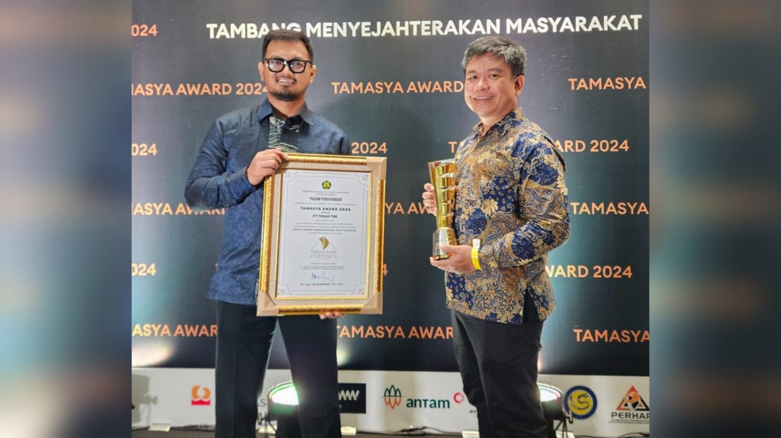 PT TIMAH Raih Tamasya Award 2024 Berkat Program PPM