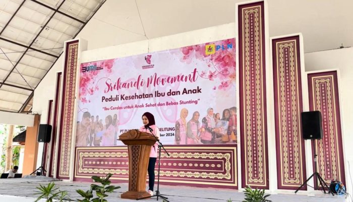 PLN UIW Babel Dorong Pencegahan Stunting Melalui Program TJSL di Desa Tanjung Binga