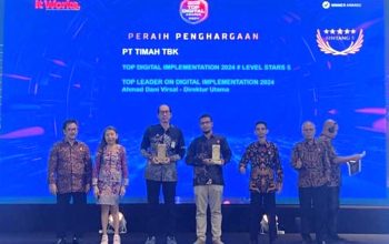 PT Timah Sabet Bintang 5 dalam Ajang Digital Award 2024
