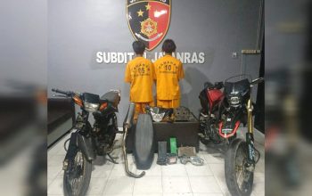 Nekat Curi Motor Demi Sabu, Dua Pemuda di Bangka Ditangkap