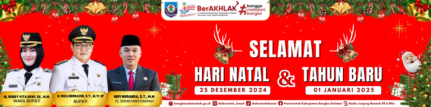 Ucapan Hari Natal Pemkab Basel