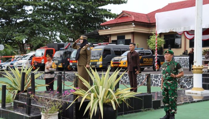 Polres Bangka Selatan Gelar Apel Kesiapan Operasi Lilin 2024