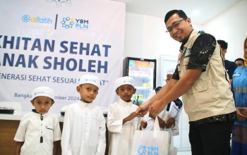 Libur Sekolah, YBM PLN Babel Gelar Khitan Gratis untuk 60 Anak Prasejahtera