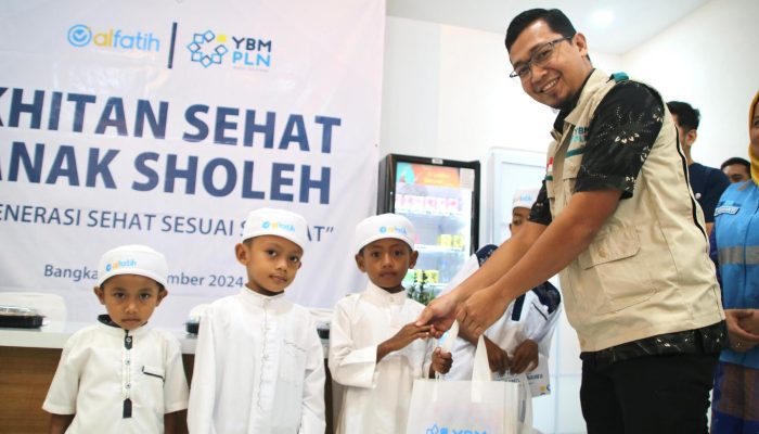 Libur Sekolah, YBM PLN Babel Gelar Khitan Gratis untuk 60 Anak Prasejahtera