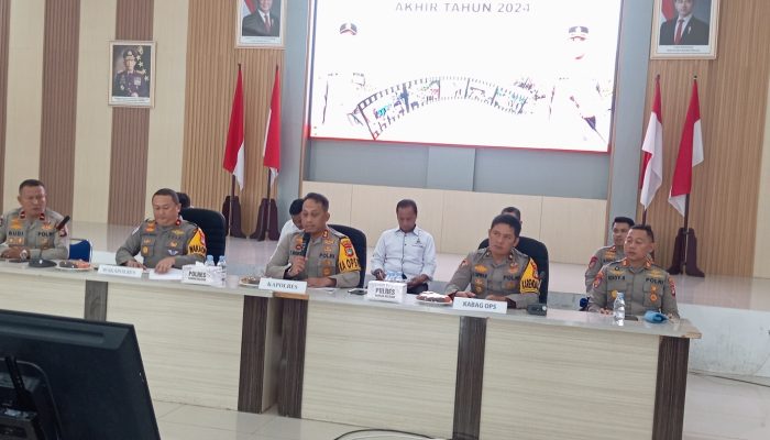 Polres Basel Beberkan Kinerja 2024, Kasus ABH dan Narkoba Jadi Sorotan