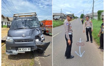 Polisi Sebut Sopir Pick-Up Alami Microsleep Saat Tabrak Pengendara Motor di Desa Pergam