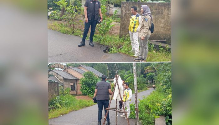 Tindak Cepat Aduan Warga, Marcellio Minta Pemkab Basel Segera Perbaiki Jembatan Rusak di Desa Keposang