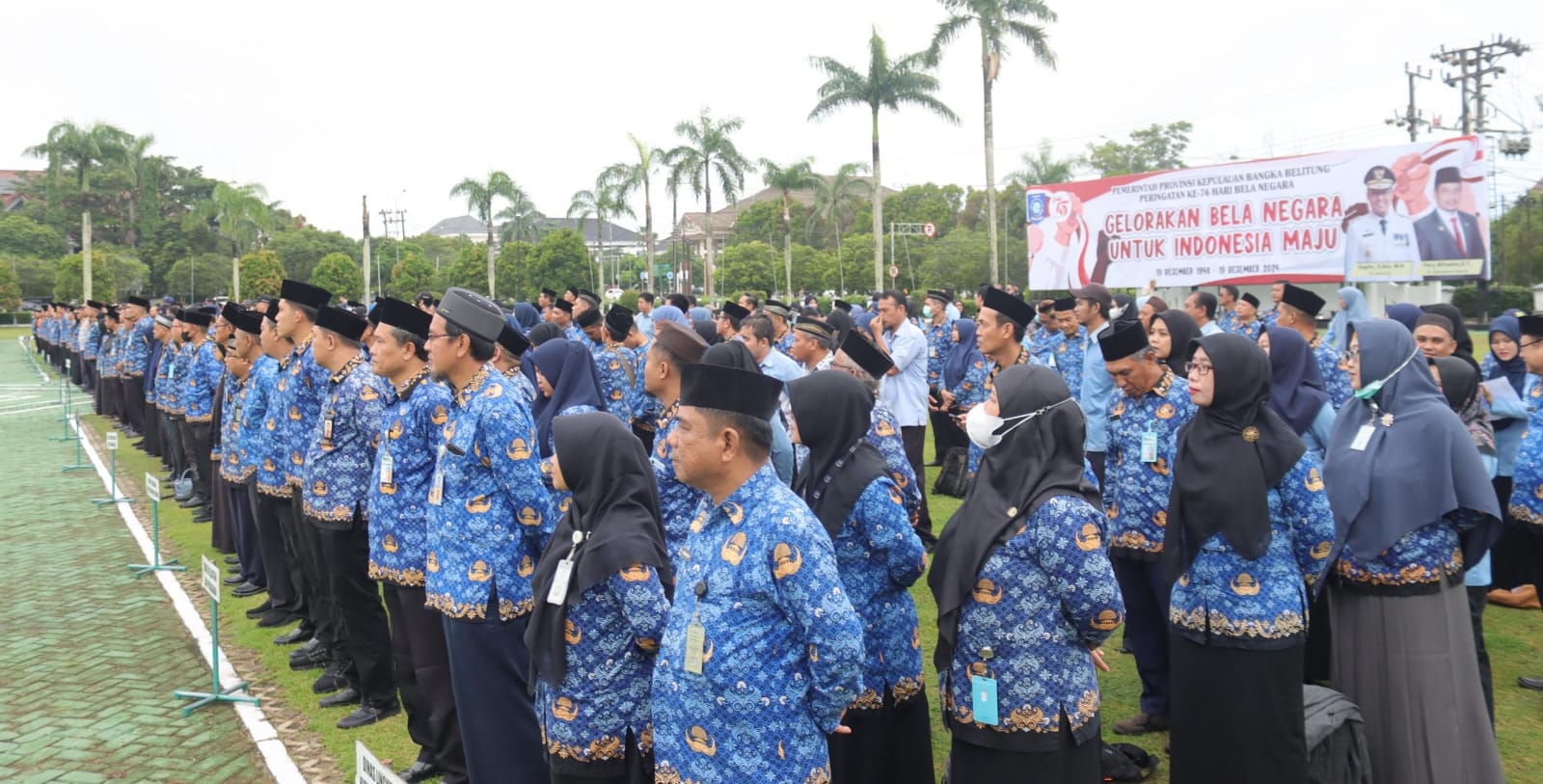 Peringatan Hari Bela Negara ke-76 di Babel, Tegaskan Peran Seluruh Elemen Bangsa