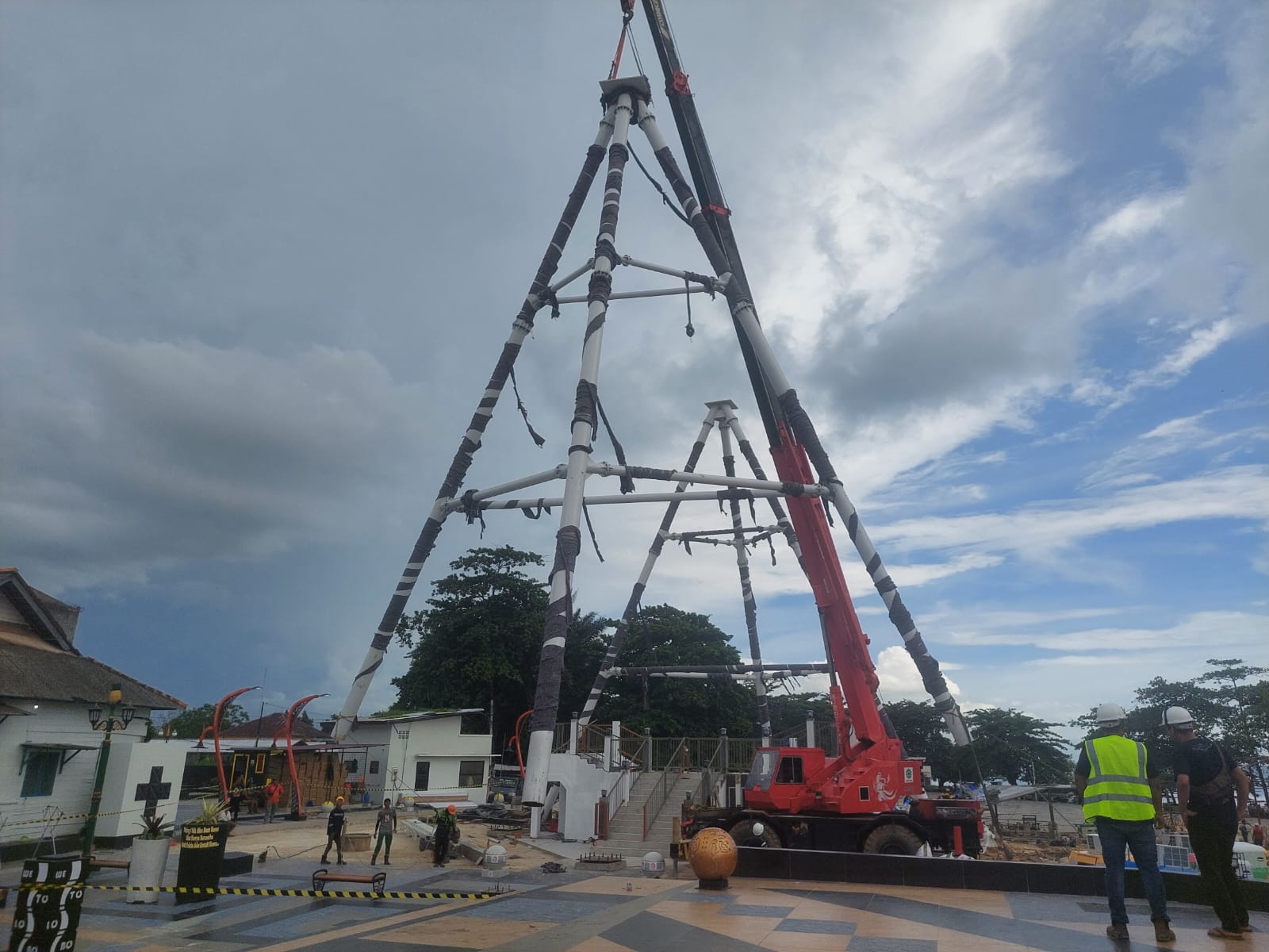 Proyek Bianglala di Bangka Selatan Tak Selesai Tepat Waktu, Kontraktor Didenda Harian