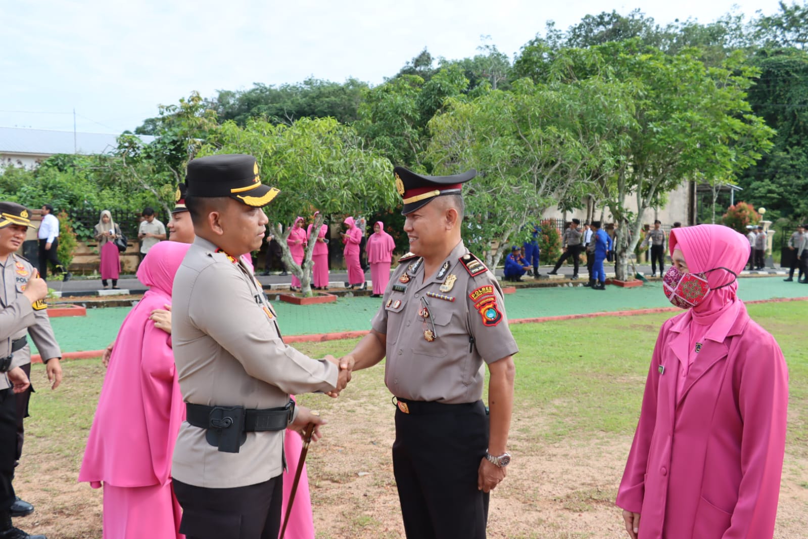 Puluhan Personel Polres Bangka Selatan Raih Kenaikan Pangkat di Penghujung Tahun