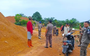 Usai Viral Diberitakan, Satpol PP Basel Sidak Aktivitas Tambang di Kawasan Perkantoran