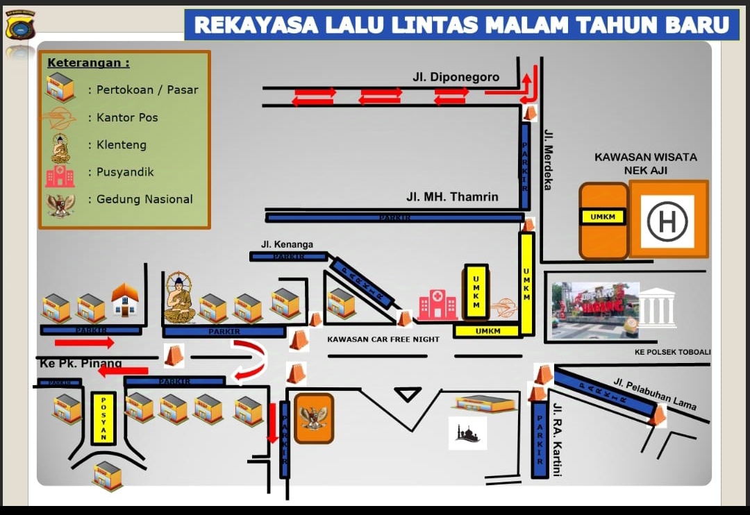 Rekayasa Lalu Lintas Disiapkan untuk Acara South Street Fest 2024