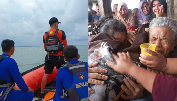 Nelayan Pulau Tujuh yang Hilang Ditemukan Selamat Setelah Terapung di Laut