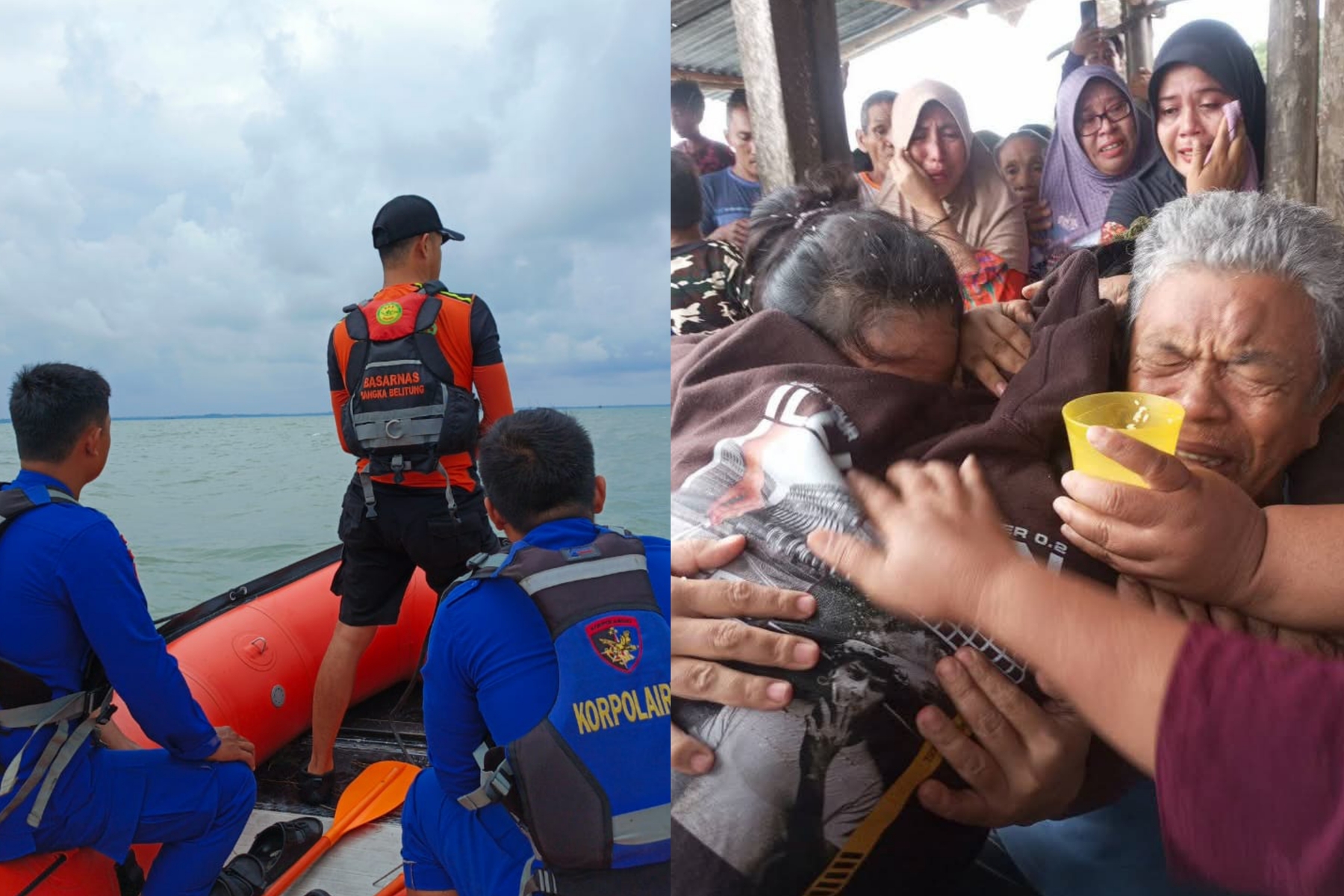 Nelayan Pulau Tujuh yang Hilang Ditemukan Selamat Setelah Terapung di Laut