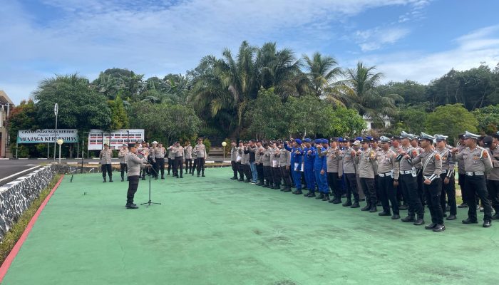 170 Personel Polres Basel Kawal Rapat Pleno Penetapan Bupati dan Wakil Bupati Terpilih