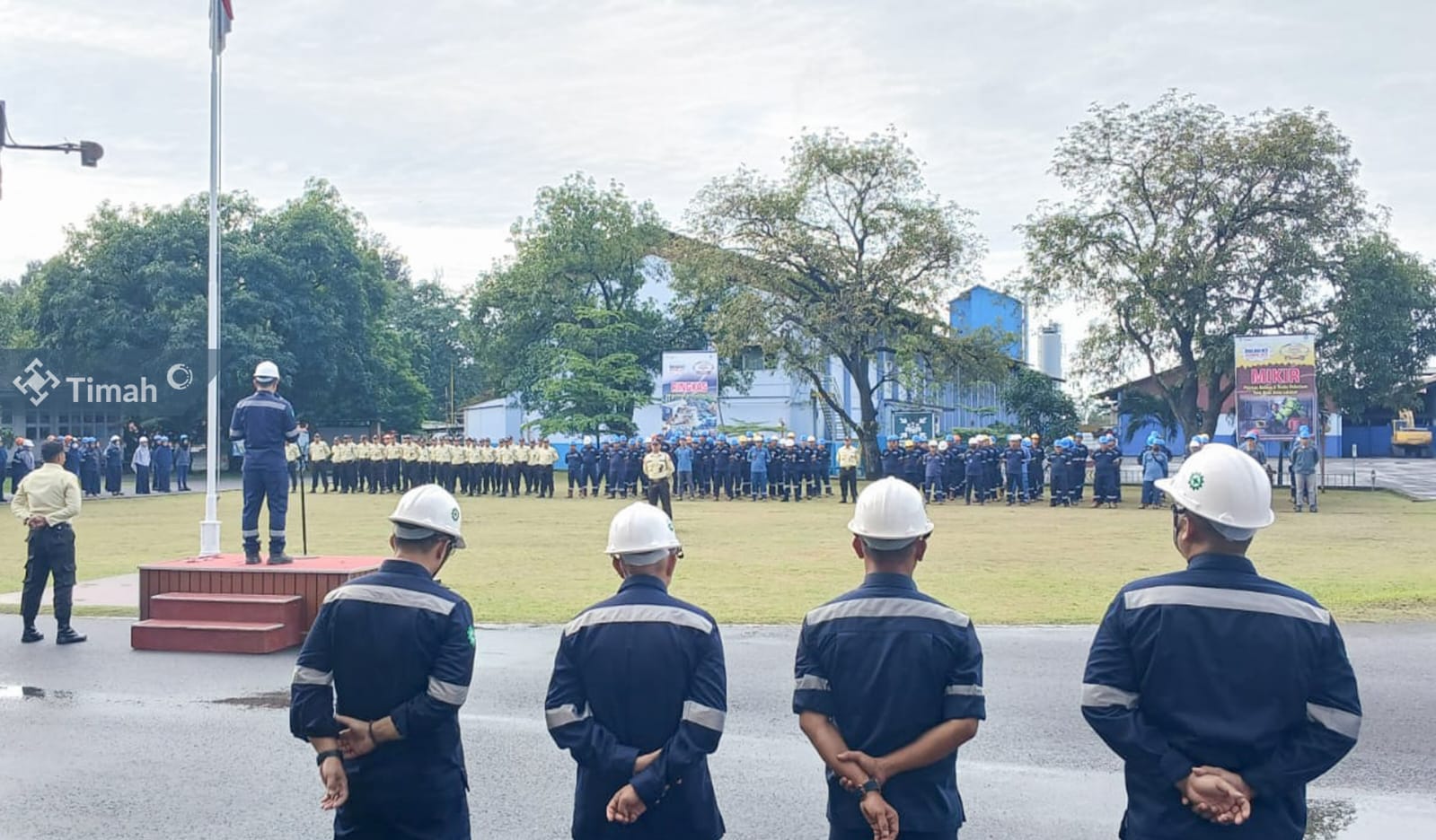 Apel K3, Langkah PT Timah Ciptakan Lingkungan Kerja Aman dan Nyaman