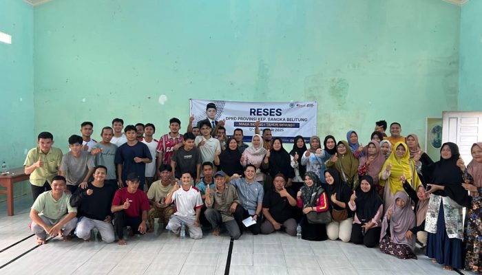 Bobby Prima Serap Aspirasi Warga Tebing Tinggi dan Pusuk di Bangka Barat